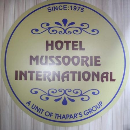 Hotel The Mussoorie International Exterior foto
